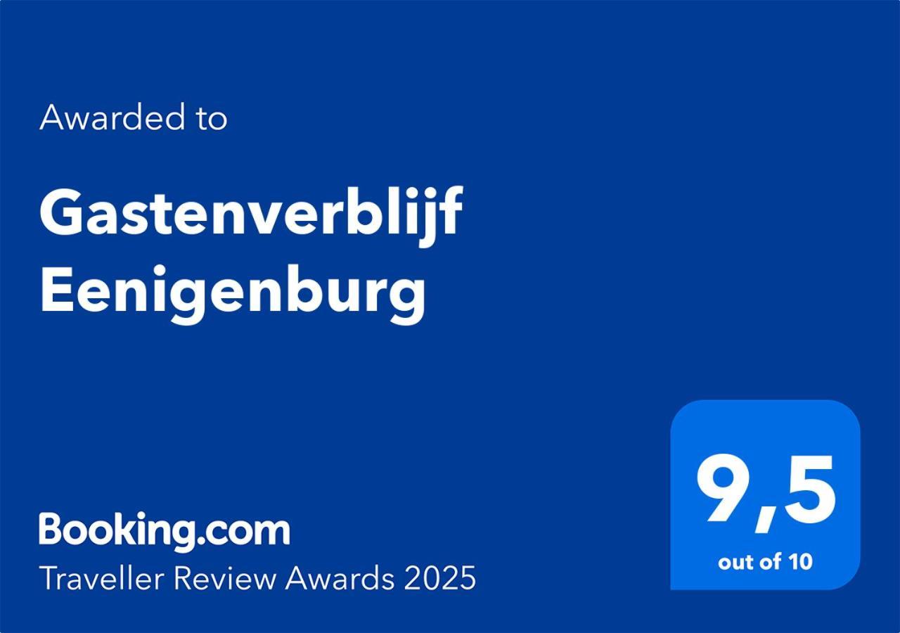 Gastenverblijf Eenigenburg Dış mekan fotoğraf